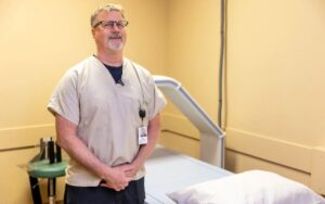 X-ray technologist and DEXA scanner