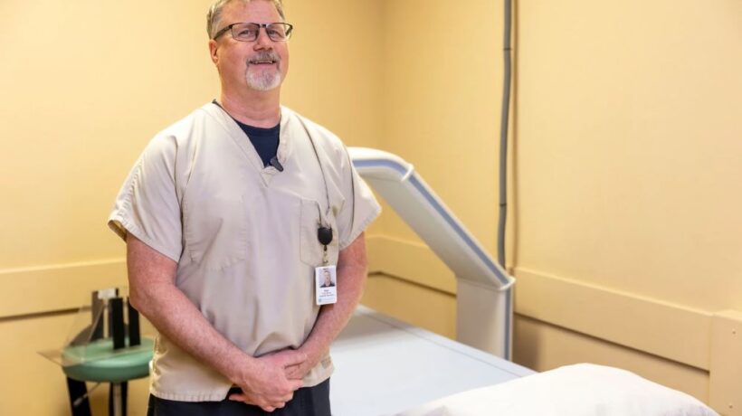 X-ray technologist and DEXA scanner
